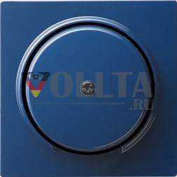 Gira 027446 S-Color крышка отведения шнура, цвет: голубой, тон:глянец
