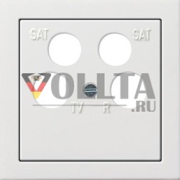 Gira 0259112 центральная пластина 4-позиционный fuba ECG Astro поверхностный выключатель чисто белый