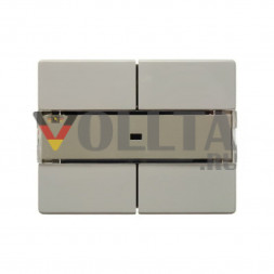 Berker 75162642 Arsys KNX сенсорный комфорт двойная, цвет: кремово-белый, тон:глянец