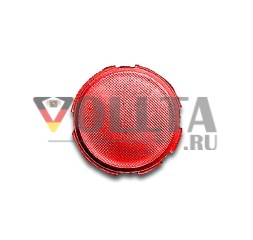 Крышка Busch-Jaeger 1557-12, для светового сигнала красная