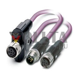 Phoenix Contact 1436026 SAC-5PY-F/2X 0.5-920-MS-FS шинный системный кабель