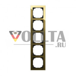 Busch-Jaeger 2CKA001754A4886 1725-4013 5-позиционная рамка