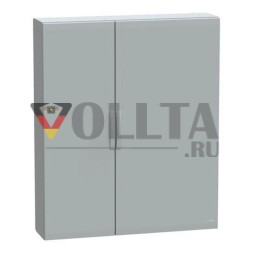 Schneider Electric NSYPLA15123G 7035 POLY-WS 1500X1250X320 2-дверный напольный шкаф