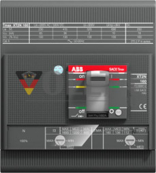 ABB Stotz-Kontakt XT2L 160 TMD 3,2-32 4p FF, XT2L 160 TMD 3,2-32 4P FF Компактный автоматический выключатель Tmax XT2, 1SDA067652R0001