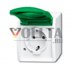Busch-Jaeger 20EWN-13-54 Ocean SCHUKO-розетка цвет: альпийский белый