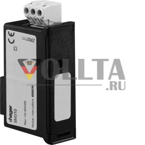 Модуль Hager SM210 RS485 для SM102E