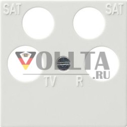 Gira 025940 центральная плата 4-х полосная fuba ECG Astro S-Color чистый белый