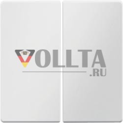 Berker 16236089 клавишные переключатели полярно-белый бархат Berker Q.1/Q.3