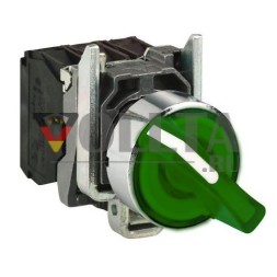 Schneider Electric XB4BK123G5 двухпозиционный переключатель с подсветкой