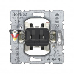 Berker 505103 Переключатель одноклавишный 2А замыкающий контакт c 2 Meldekontakte