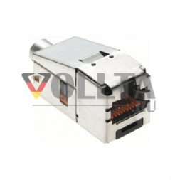 Berker 1985 Integro Flow Mini Jack Cat6 geschirmt