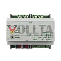 LINGG&JANKE Q79243 KNX-переключающий актуатор с бинарными входами Quick | 4-канальный, беспотенциальный