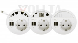 Крышка EVOline Circle80 / полностью закрыта