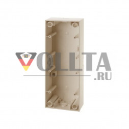 Berker 10438982 S1 накладной корпус,3 группы, цвет: кремово-белый, тон:глянец