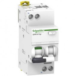 Schneider Electric A9D43610 IDPN N VIGI 1-полюсный+N C10/0,3A переключатель FI/LS