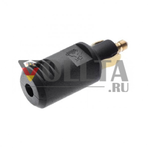Berker 4637 B.Mobil Kfz-Штекер 8A 12-24V цвет: черный