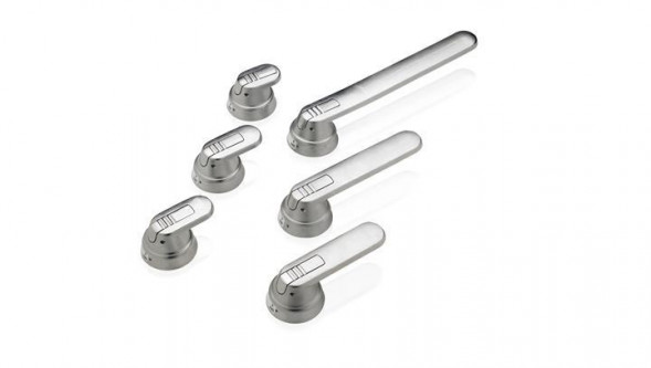 ABB Stotz-Kontakt OHB200J12PE011, OHB200J12E011 пистолетная рукоятка черная 2x200 мм вал - 12 мм, 1SCA022873R4230
