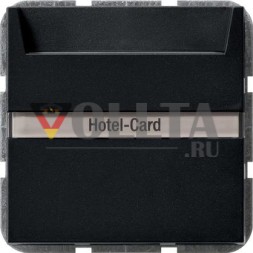 Gira 0140005 Кнопка гостиничной карты System 55 sw крышка