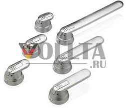 Контакт ABB Stotz OHYS2RJ, селекторная рукоятка I-0/ВКЛ-ВЫКЛ красно-желтая, отдельный вал не требуется, 1SCA105323R1001
