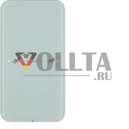 Berker 75141160 Сенсорный односторонний комфортный стекло, полярный белый Berker R.1