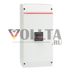 ABB Stotz-Kontakt OTE75TL3B, выключатель безопасности ЭМС 3-полюсный 37 кВт 400 В с черной ручкой, 1SCA022469R0610