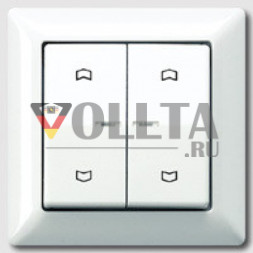 Jung AS590-5KO5MPWW AS500 KNX двойная кнопка полная плата цвет: альпийский белый