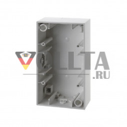 Berker 10428989 S1 накладной корпус двойная, цвет:полярная белизна, тон:глянец