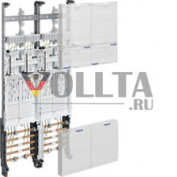 Hager ZK3EZ 14N полная панель 4Z H1050 2-панельная