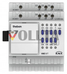 Theben 4930245 HME6T KNX шестерной актор для обогревателя,  MIX2 расширение