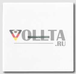 Jung A1561.07UWW A500 Клавиша  универсальный, цвет: альпийский белый 