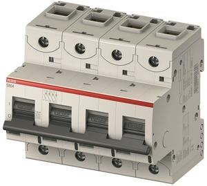 ABB Stotz-Kontakt S804U-Z25, высокопроизводительный автоматический выключатель, 25A, Z, 240VAC=Icu 50kA, 4P, UL 489, 2CCS864017R0255
