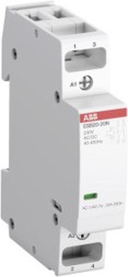 ABB Stotz-Kontakt ESB20-02N-06, установочный контактор 20 А, 0S/2O, 230 В переменного/постоянного тока, 1SBE121111R0602