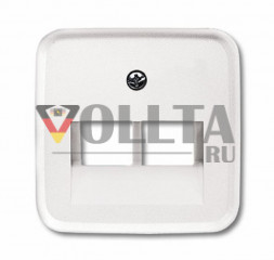 Busch-Jaeger 1803-02-214 Reflex SI, Телефон UAE/IAE/ISDN крышка, цвет: альпийский белый