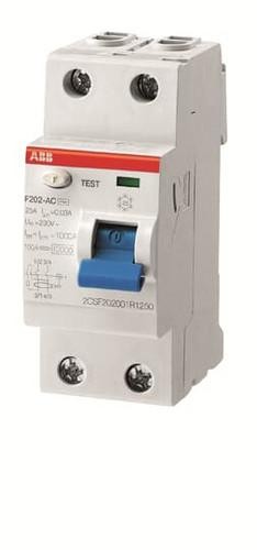 ABB Stotz-Kontakt 2CSF202196R1630 F202A-63/0.03/16.7Hz 2P A63A 30mA устройство защитного отключения