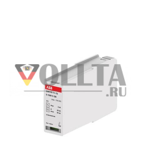 ABB Stotz-Kontakt 2CTB812052R1500 OVR PV T1-T2 5-1.500 C QS PV SPD защита от перенапряжения