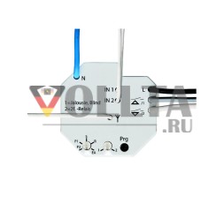Busch-Jaeger 6705-101 Series/привод жалюзи WaveLINE, с удлинителями студийный белый