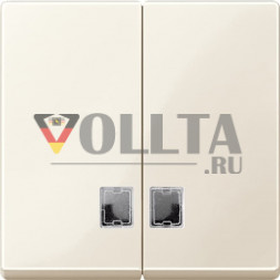 Merten 438544 System M серийный выключатель крышка, цвет: кремово-белый, тон:глянец