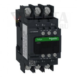 Schneider Electric LC1D65A6B7 3p 65A 24V 50/60HZ 1S1O FZ контактор