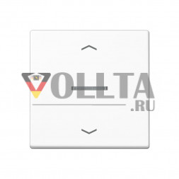 Jung A5232WW A500 Переключатель для жалюзи стандарт крышка, цвет: альпийский белый