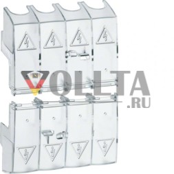 Клеммная крышка Hager HZC218 выключатель нагрузки 100-160A 4-полюсный