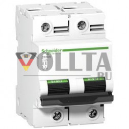 Schneider Electric A9N18414 C120H 2-полюсный автоматический выключатель B100A