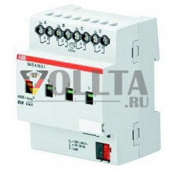 ABB SA/S4.16.5.1 переключатель четверной 16А, C-Load