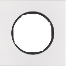 Berker 10112614 Рамка 1-сторонняя, плоская, R.8, нержавеющая сталь