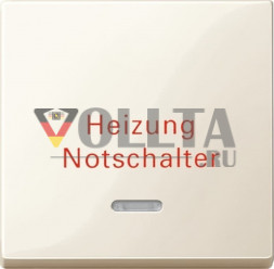 Schneider серия: Merten 435144 System M отопление аварийный выключатель крышка, цвет: кремово-белый, тон:глянец