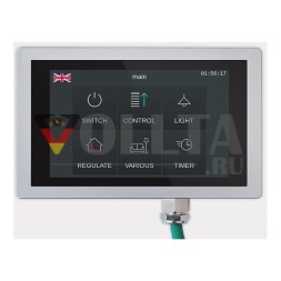 ARCUS 22414065 сенсорный дисплей KNX IP65 | со встроенным RTR | алюминий | 4,3 дюйма
