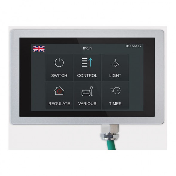 ARCUS 22414065 сенсорный дисплей KNX IP65 | со встроенным RTR | алюминий | 4,3 дюйма