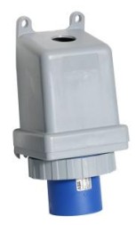 ABB Stotz-Kontakt 2125BS6W, вилка настенная CEE, 125 A 6h, IP67, 2P+E, 2CMA167276R1000