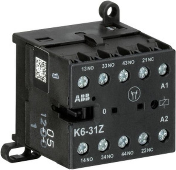 Миниатюрный вспомогательный контактор ABB Stotz-Kontakt K6-31Z-22 60 В 40-450Z, GJH1211001R2312