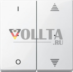 Schneider серия: Merten 619519 System M KNX Клавиша для модуля, крышка, цвет:полярная белизна, тон:глянец