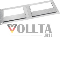 Hager M-MDL13560 перфорированная пластина из 2 частей. Крыша модуля IP40 1350x600
